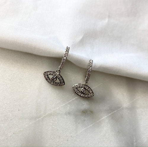 Boucles d'oreilles ILYANA ARGENT,La Djulia bijoux